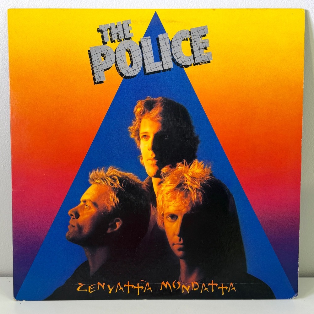 The Police Zenyatta Mondatta Vinyl LP 1980 A&M Records SP-3720 New Wave Rock